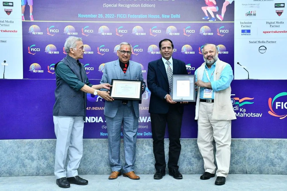 AICF bags Best National Sports Federation of the year at FICCI India