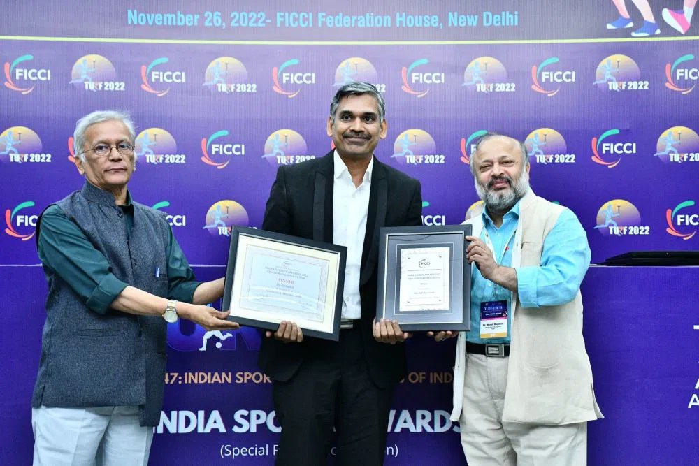 AICF bags Best National Sports Federation of the year at FICCI India