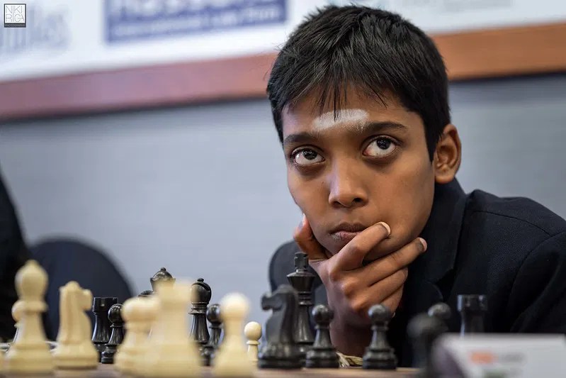 Praggnanandhaa's love for chess ChessBase India