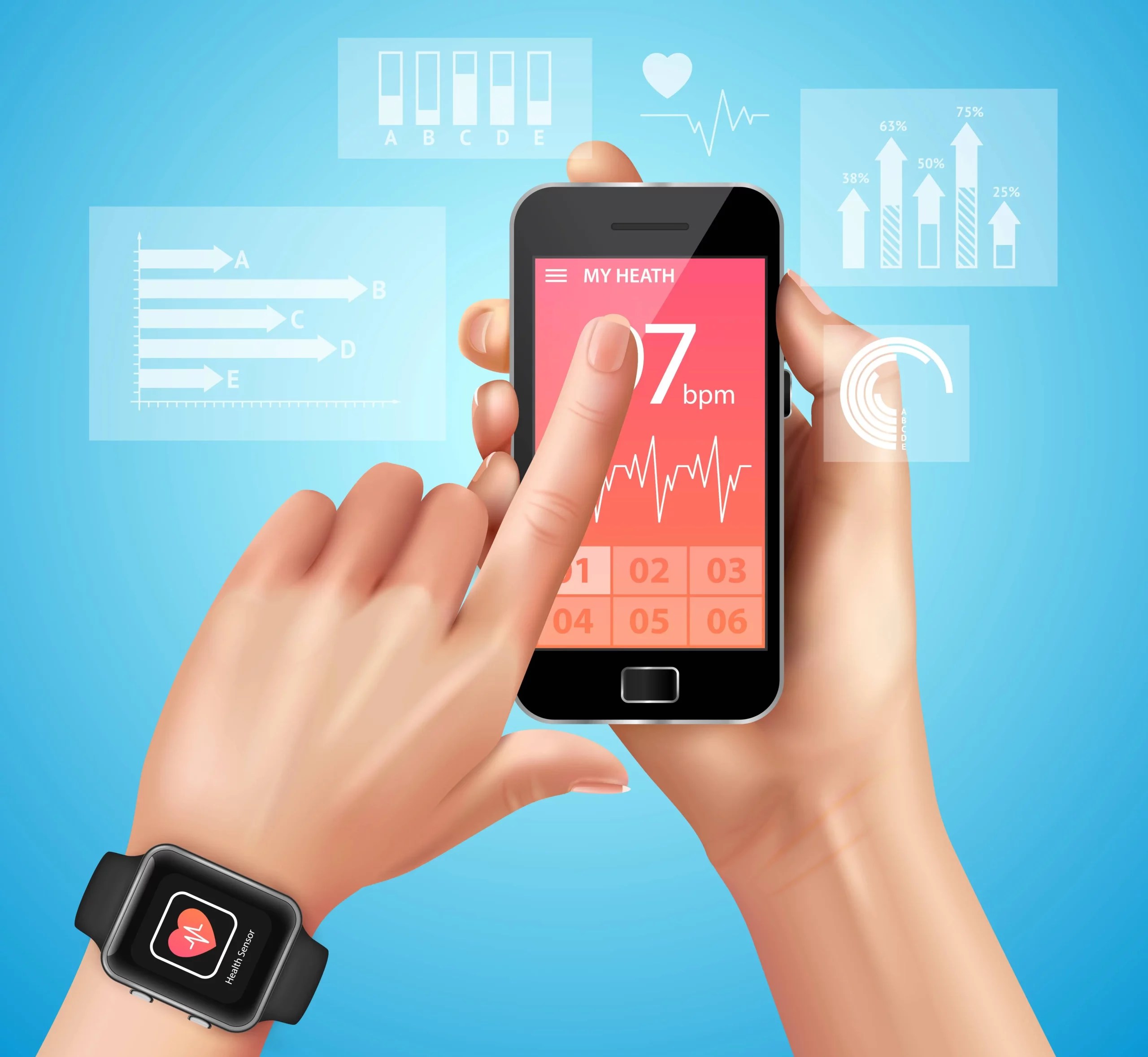 Smartwatch ECG Signals Transformed into Diagnostic Tools for Heart