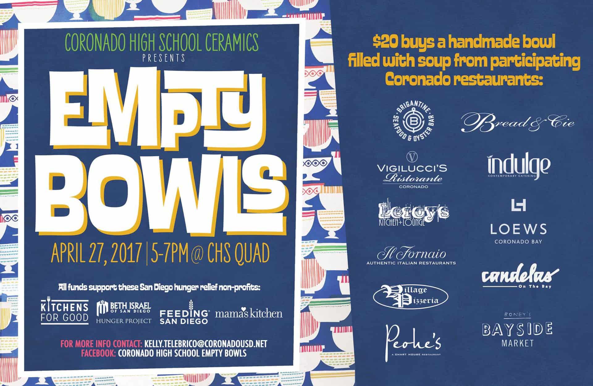 Empty Bowls for the Hunger Project Congregation Beth Israel