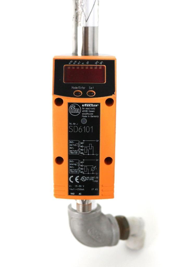 IFM Electronic SD6101 Flow Rate Meter For Gases Surplus Automation