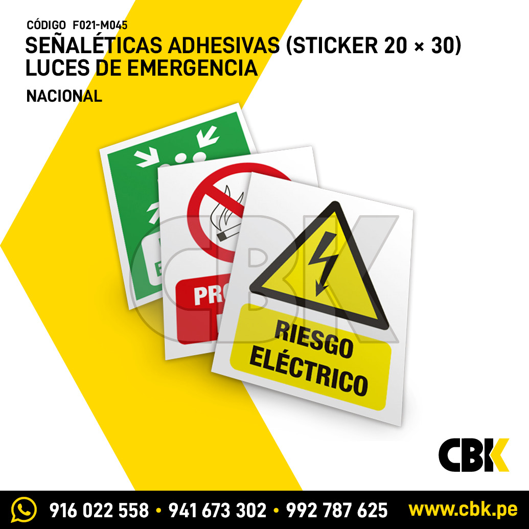 Señaletica CBK Equipos de protección personal