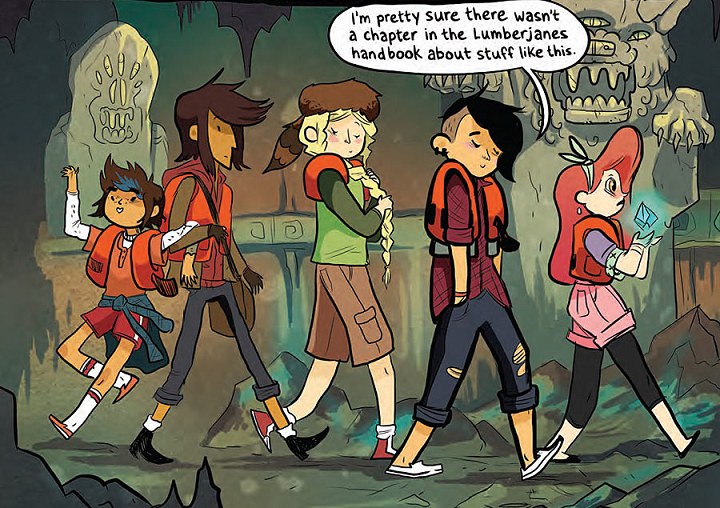 Using Graphic Novels in Education Lumberjanes Comic Book Legal