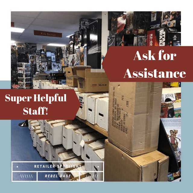 CBLDF Retailer Spotlight Rebel Base Comics & Toys Comic Book Legal