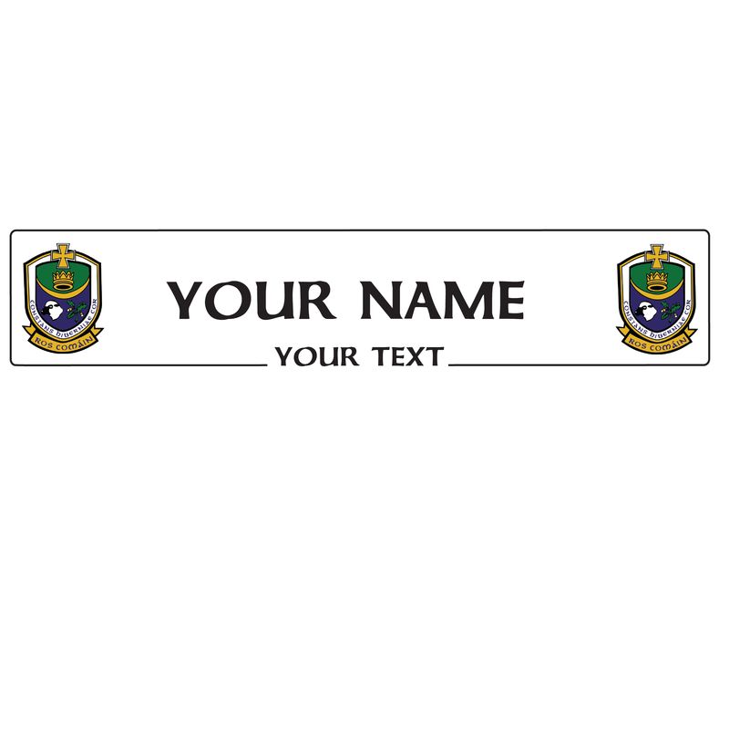 County Plates CBM Signs