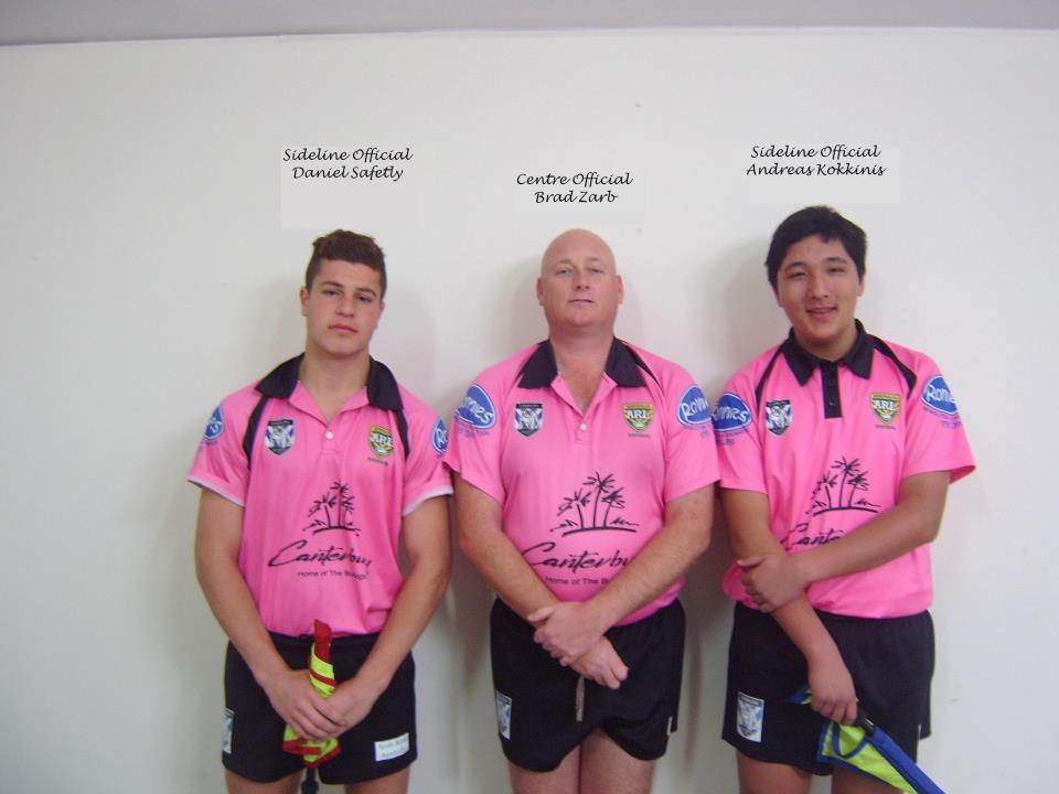 2012 Grand Finals Canterbury Bankstown District Rugby League Referees