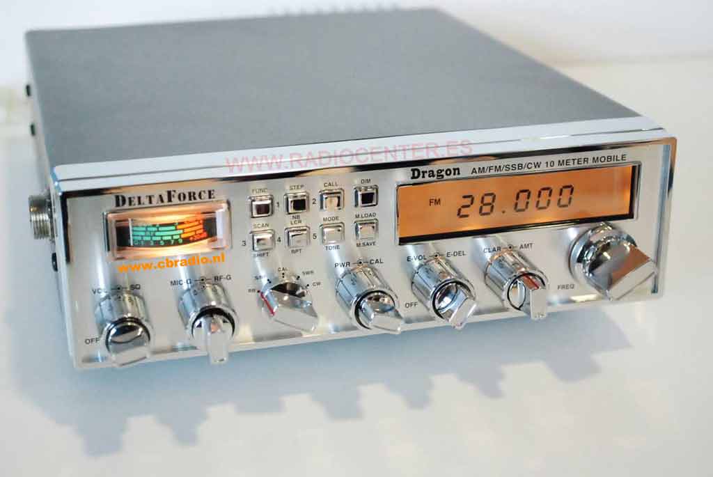 www.cbradio.nl Pictures and Specifications Dragon Delta Force Export Radio