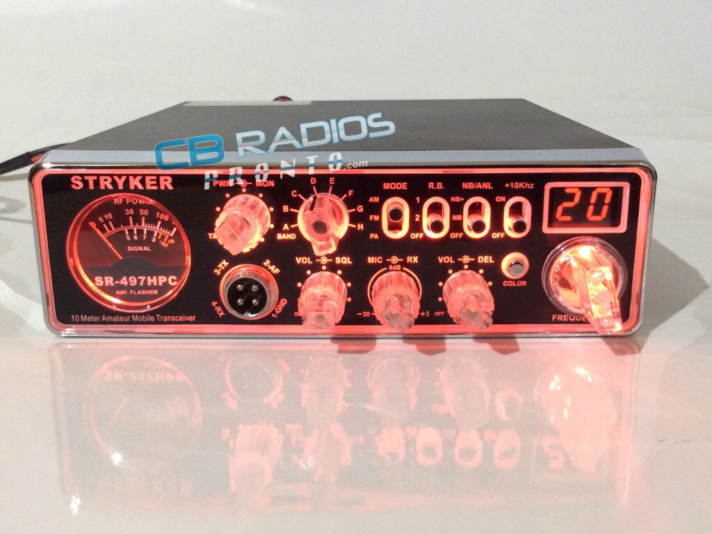 Stryker SR497HP 7 Color 10 Meter Radio CbRadiosPRONTO