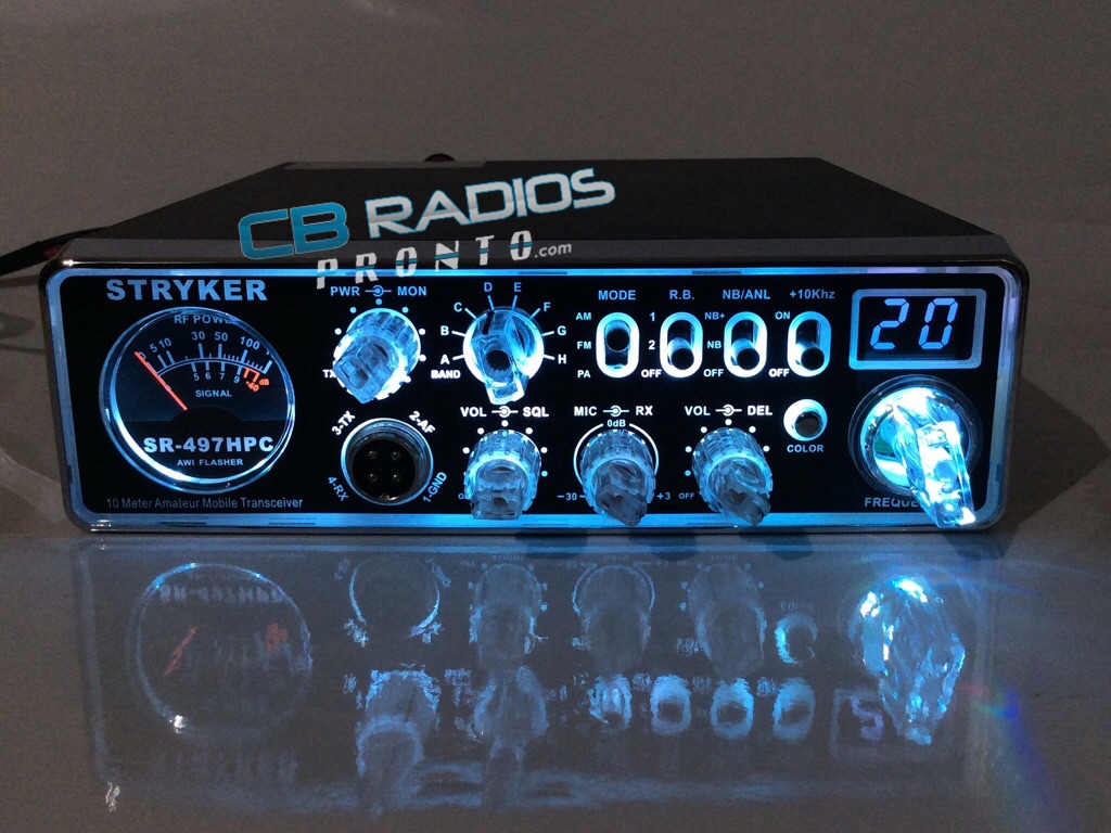 Stryker SR497HP 7 Color 10 Meter Radio CbRadiosPRONTO