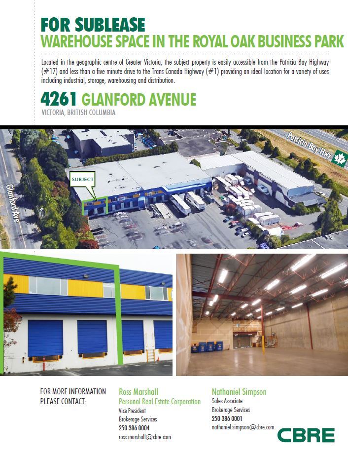4261 Glanford Avenue CBRE Victoria
