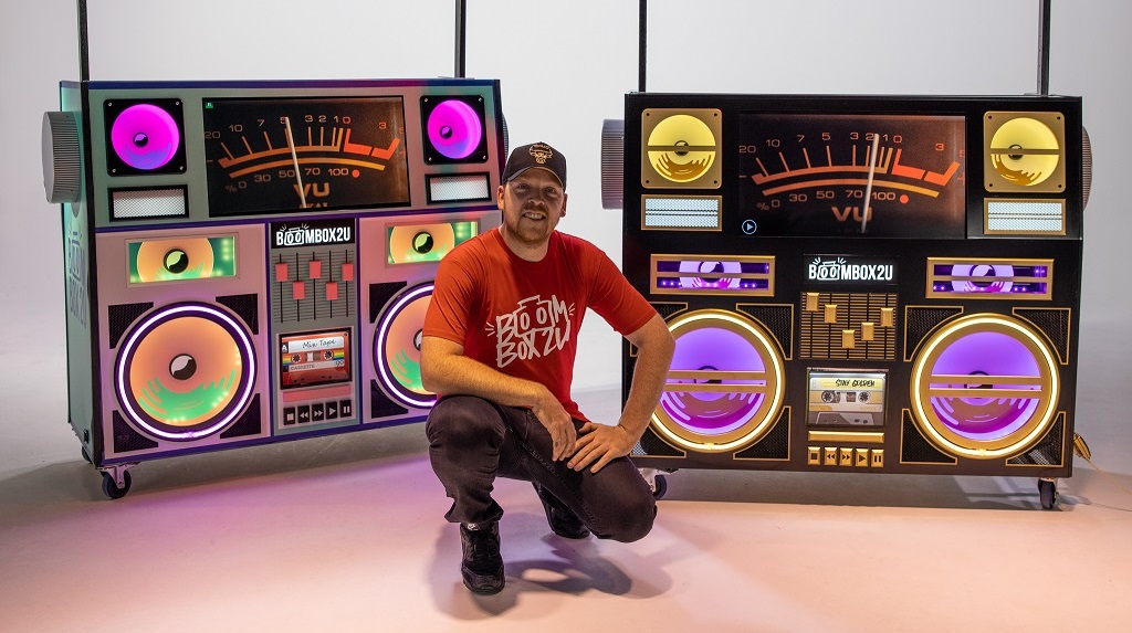 From to big business, BoomBox Booth's your DJ in a box