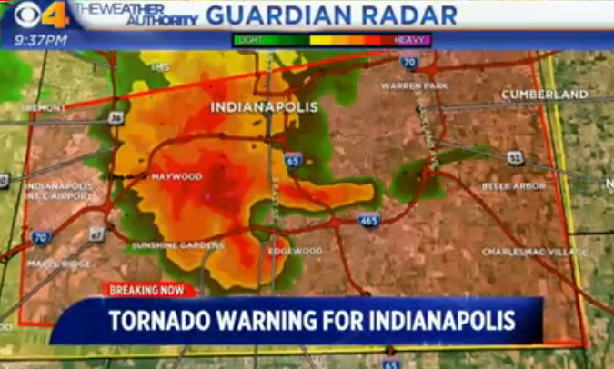 Tornado, thunderstorm warnings issued as severe weather rolls through