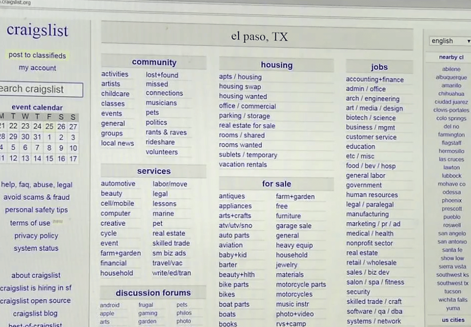 craigslist el paso jobs pets In A Shitload LogBook Picture Show