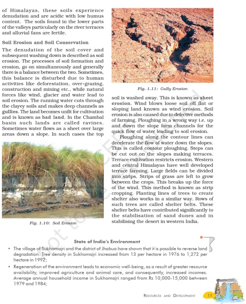 NCERT Book Class 10 Social Science (Geography) Chapter 1 Resources and