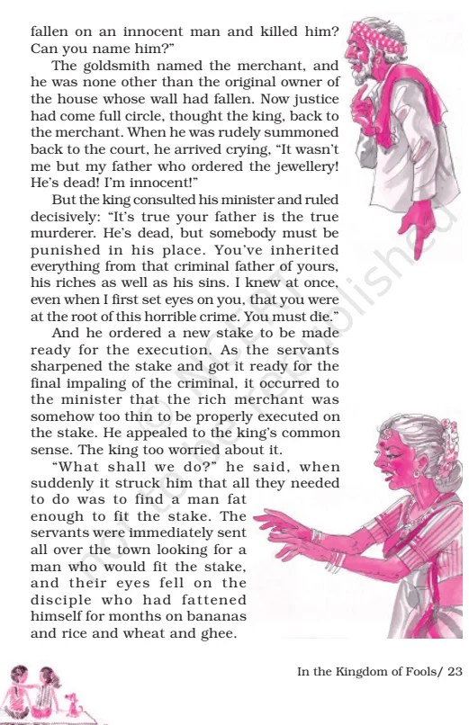 NCERT Book Class 9 (English) Chapter 4 In the Kingdom of fools