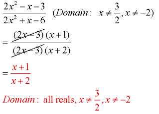 Reducing Algebraic Fractions - CBSE Library