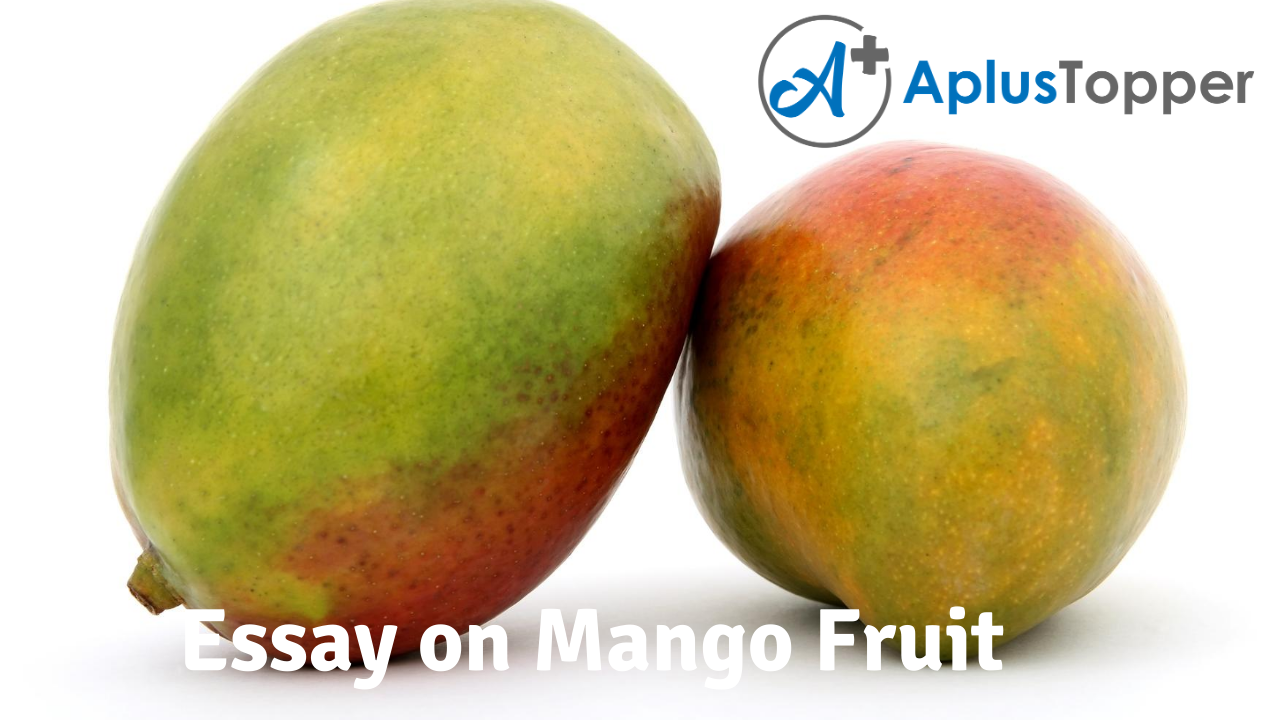 Essay on Mango Fruit Mango Fruit Essay for Students and Children in English CBSE Library