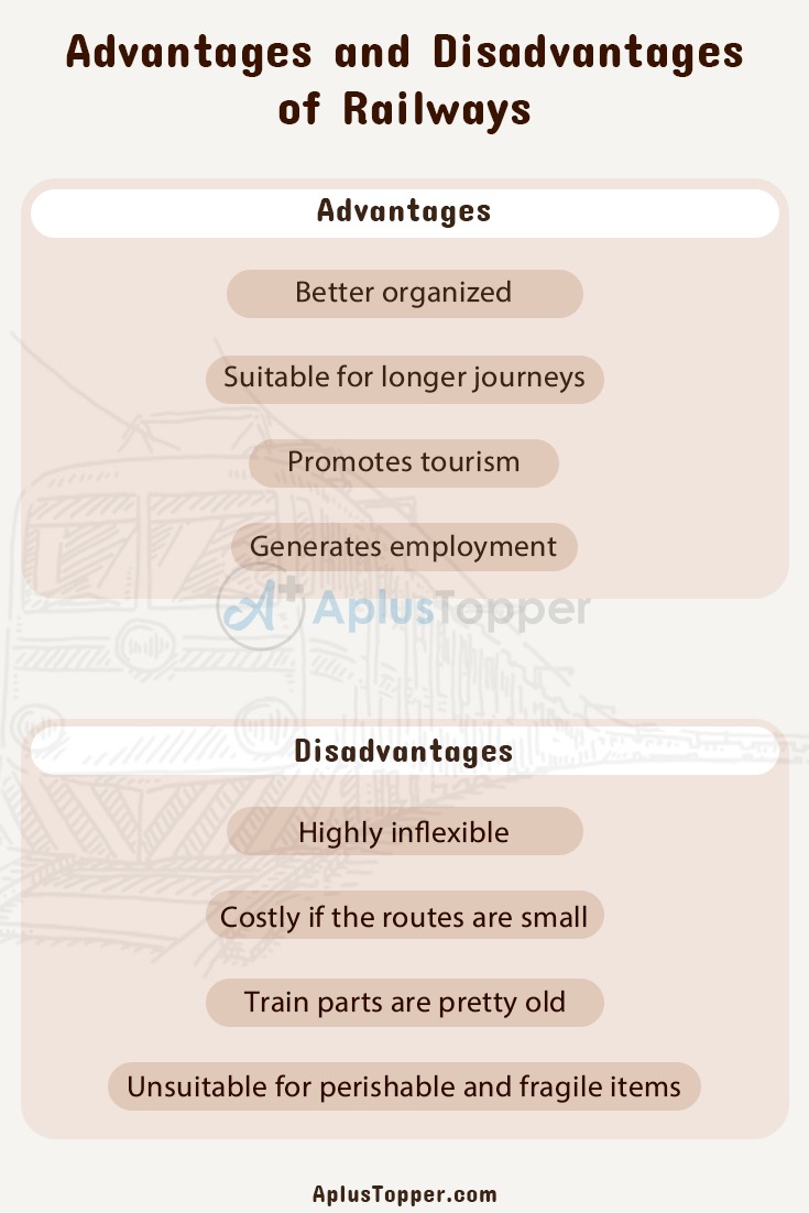 Advantages and Disadvantages of Railways What are Advantages and