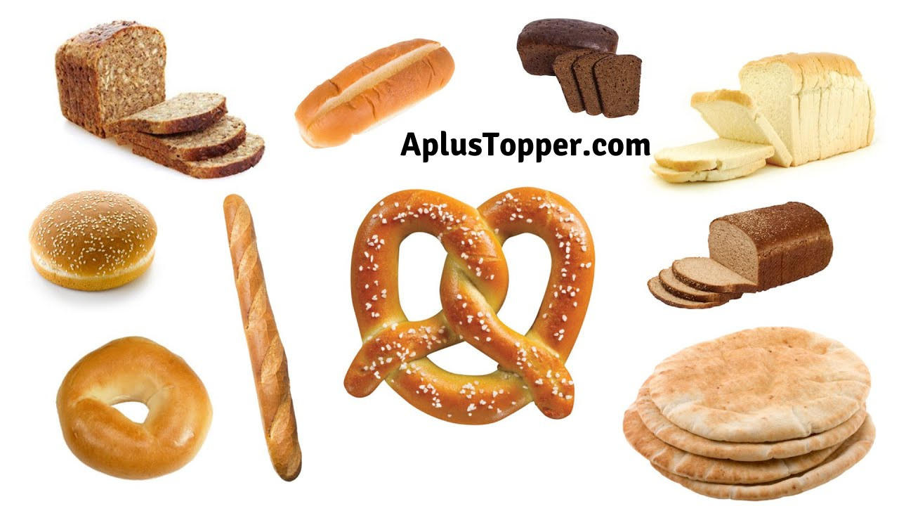 Types of Bread Vocabulary Different Types of Bread Vocabulary List