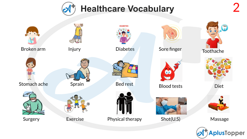 Healthcare Vocabulary English List of Healthcare Vocabulary With