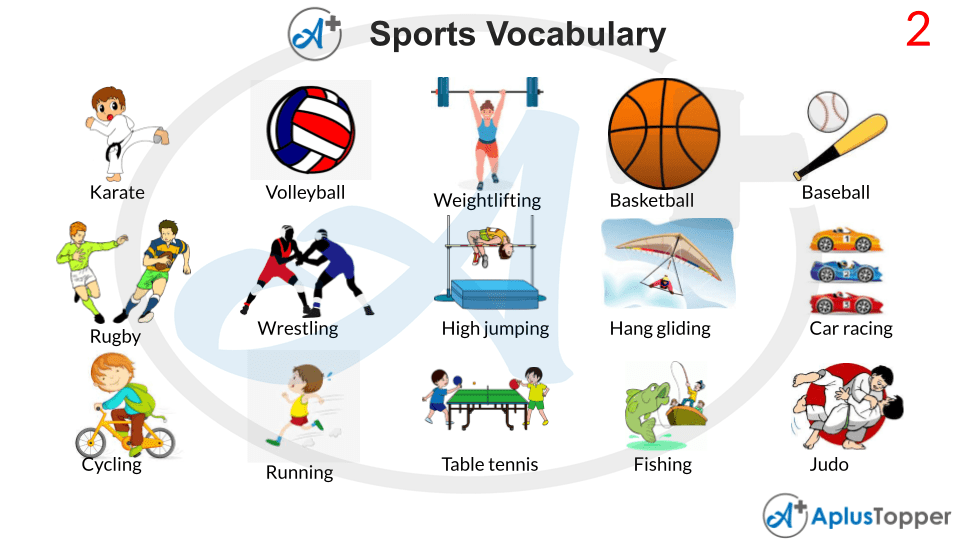 Sports Vocabulary List of Useful Sports Vocabulary With Description