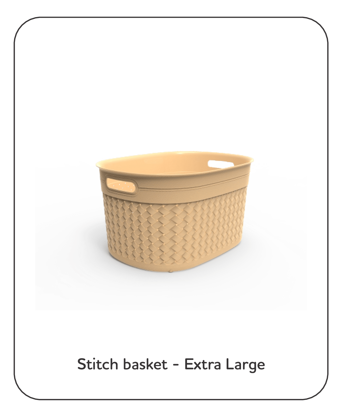 KOLORR STITCH STORAGE BASKET CBS Kitchenware