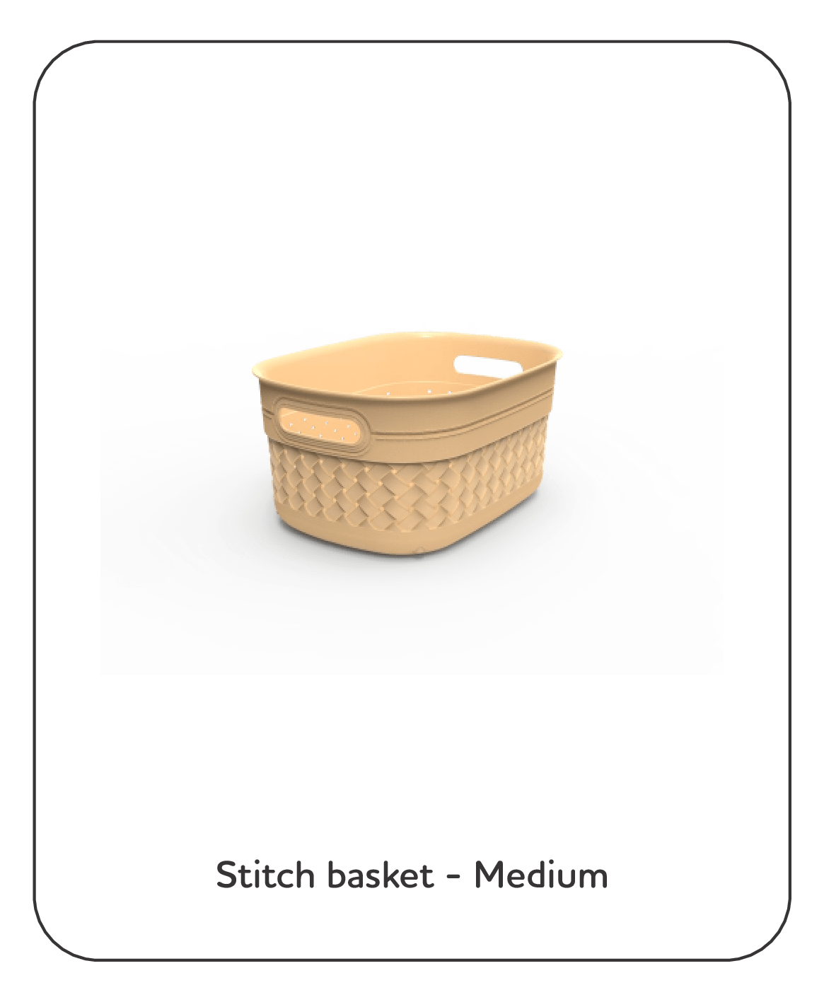 KOLORR STITCH STORAGE BASKET CBS Kitchenware