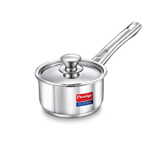 PRESTIGE PLATINA STAINLESS STEEL SAUCE PAN WITH LID CBS Kitchenware