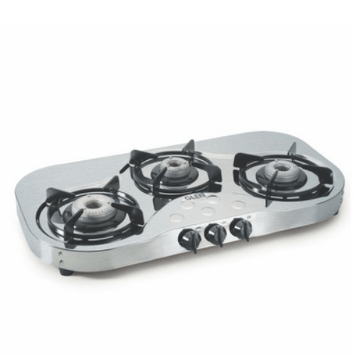 GLEN 3 BURNER STAINLESS STEEL GAS STOVE 1035 HIGH FLAME CBS Kitchenware