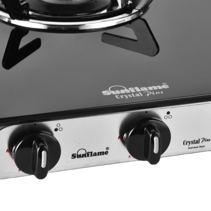SUNFLAME CRYSTAL PLUS THREE BURNER GAS STOVE CBS Kitchenware