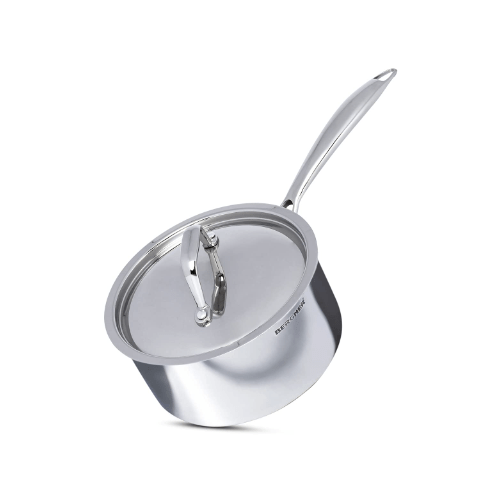 CBS Stainless Steel Sauce Pan (TriPly) With LID. CBS Kitchenware