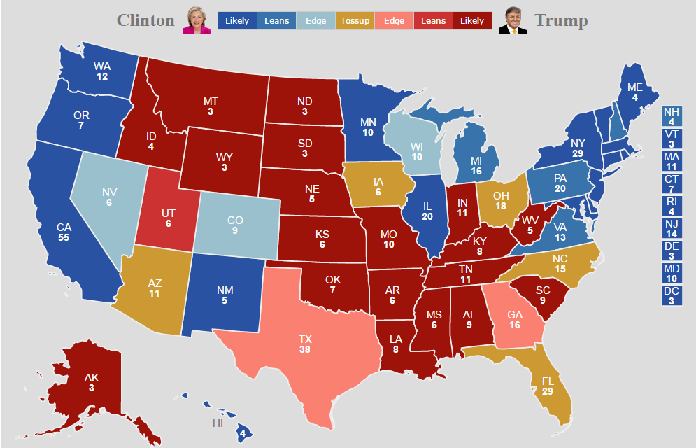Cbs Final Trump State Map Donald Trump's tough path to 270 electoral votes CBS News