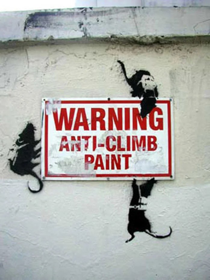 So Little To Say The Art Of Banksy CBS News