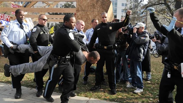 Occupy arrests in D.C., Ore., Tenn. CBS News