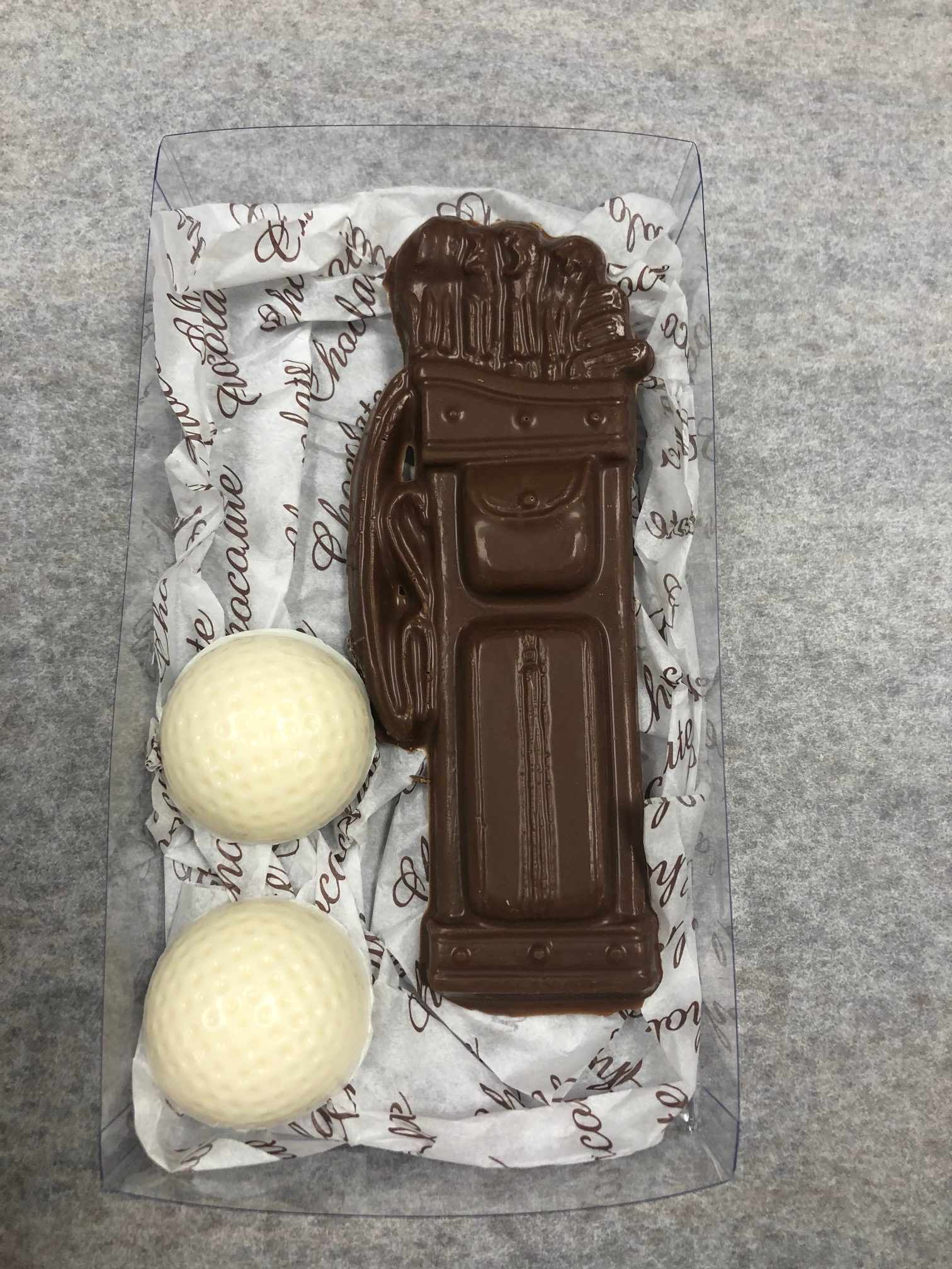 Milk Chocolate Golf Set CB Stuffer