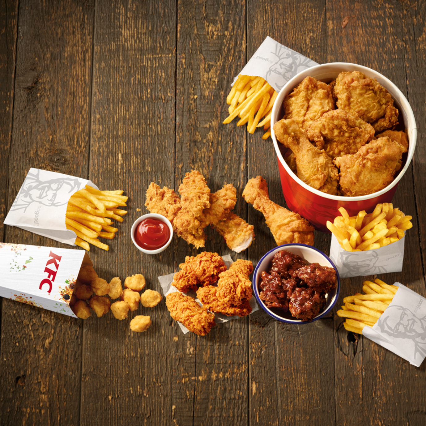 Popcorn Bucket Popcorn Variety Bucket Kfc