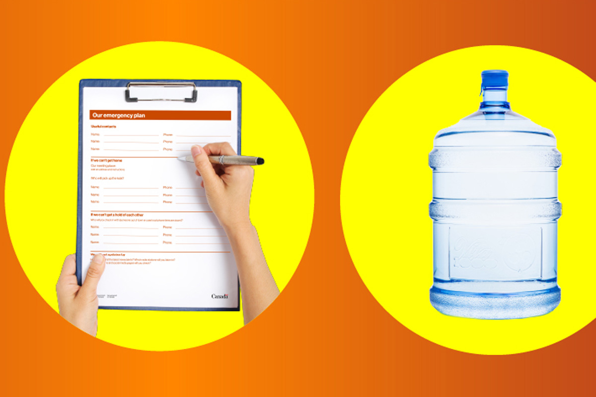 Preparing a Emergency Kit CBWA Canadian Bottled Water Association