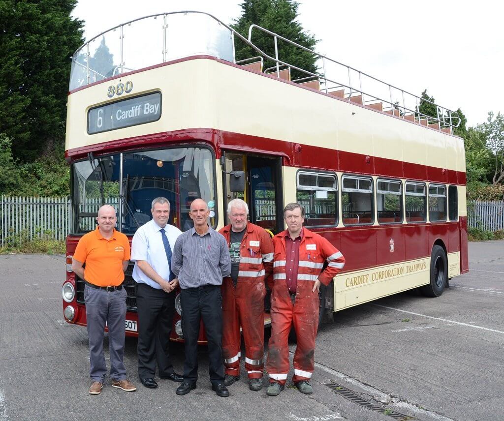 Cardiff Bus starts heritage opentop tour CBW