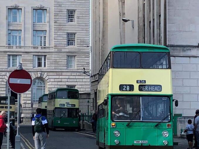 Classic buses for Goodwood CBW