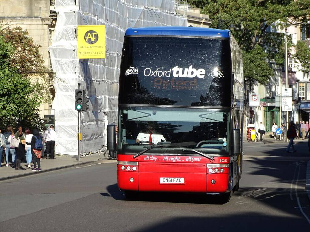 Oxford Tube announces increased frequency and express service CBW