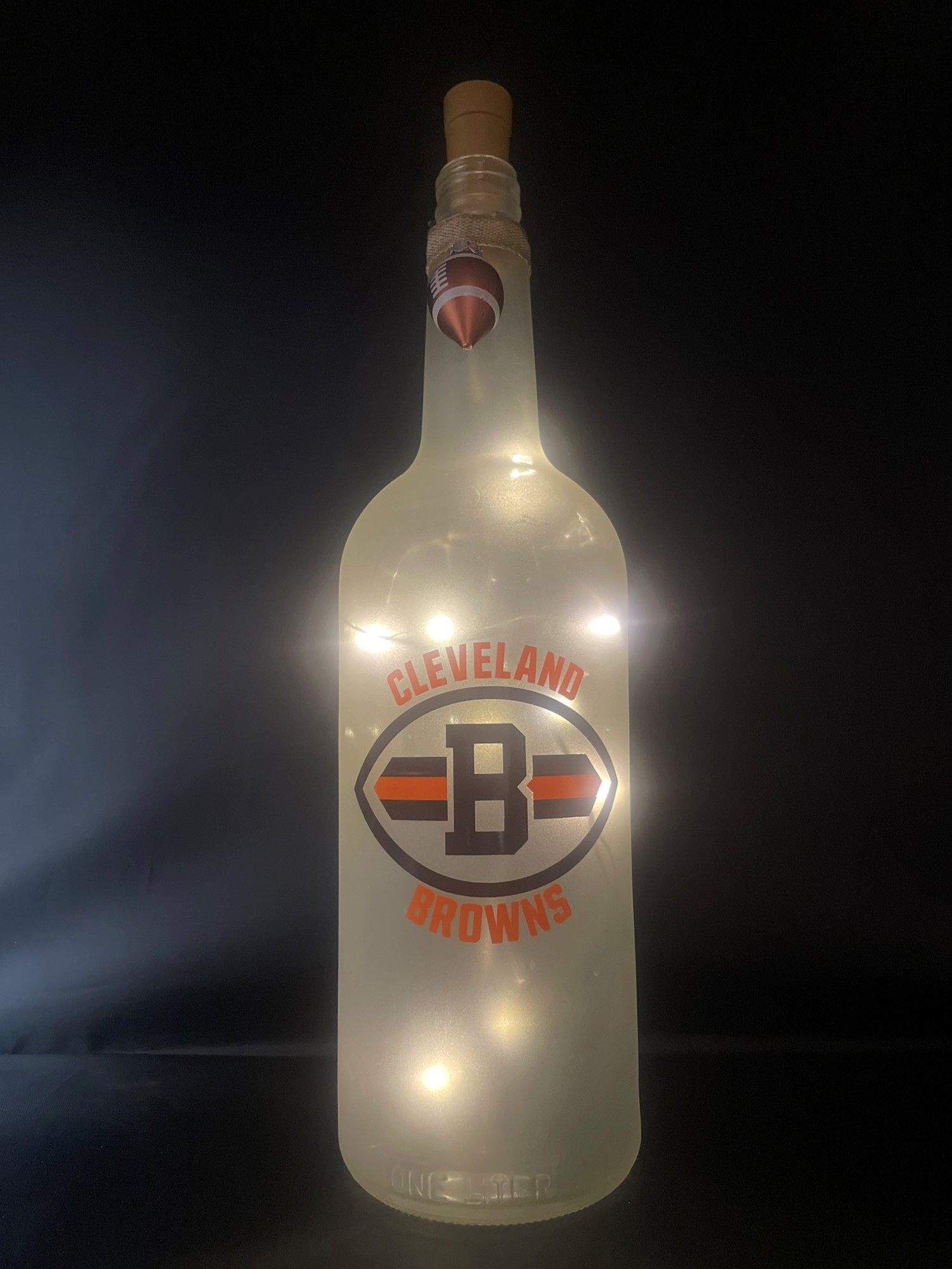 Cleveland Browns Bottle CC Crafts & Designs