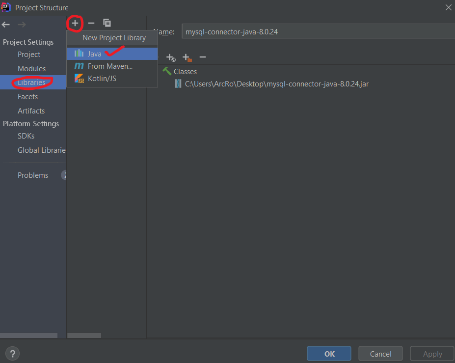Connecting Java project with MySQL database MNNIT CC 202122 Classes