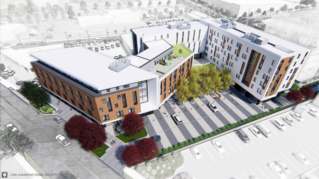 Construction starts for mixedused housing in Victoria