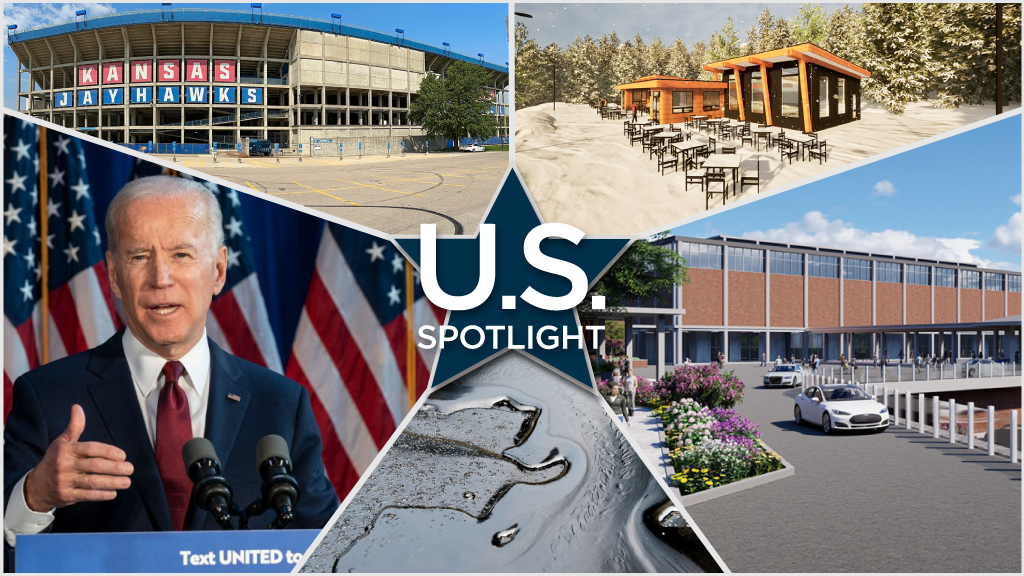 U.S. Spotlight Billiondollar coastal project; Detroit’s city within a