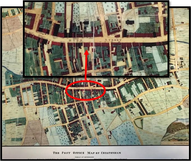 Architecture on and around the Lower High Street Cotswold Centre for