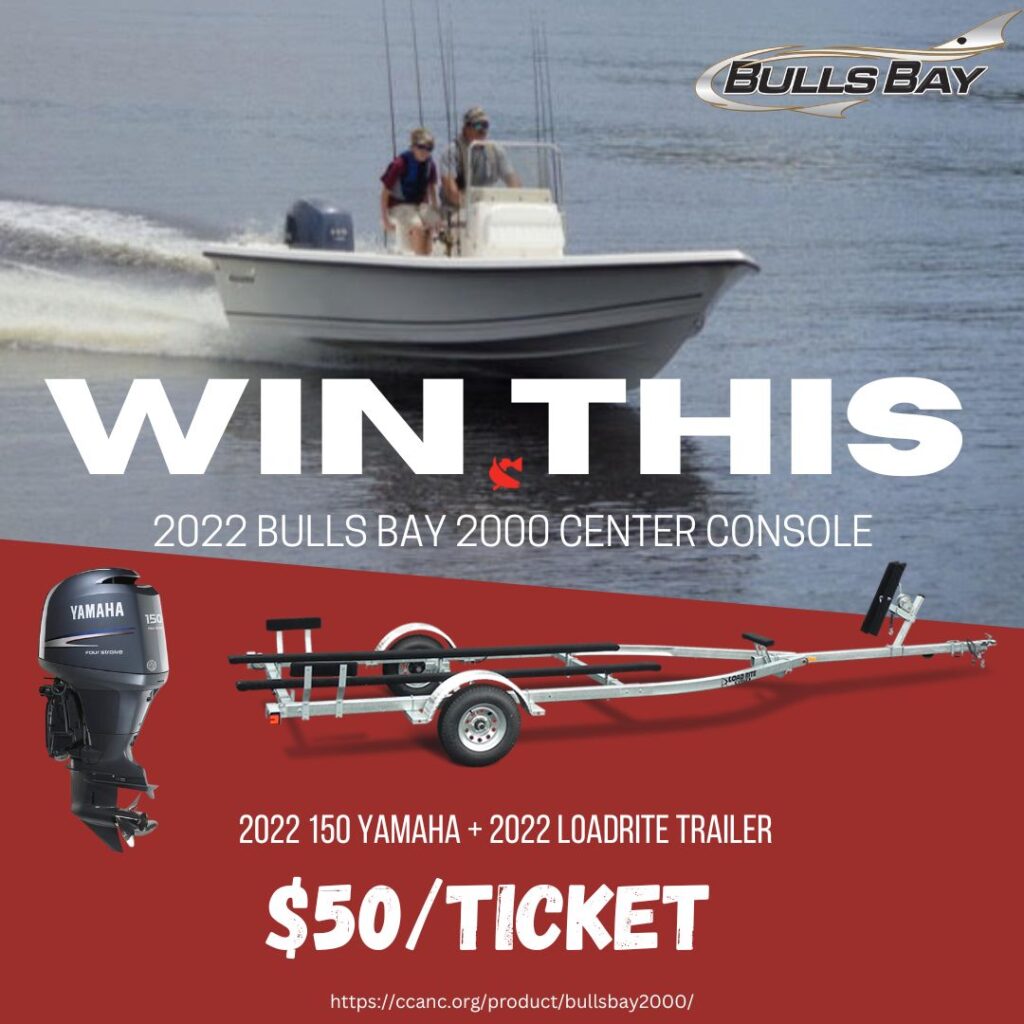 CCA North Carolina BullsBay Boat Raffle