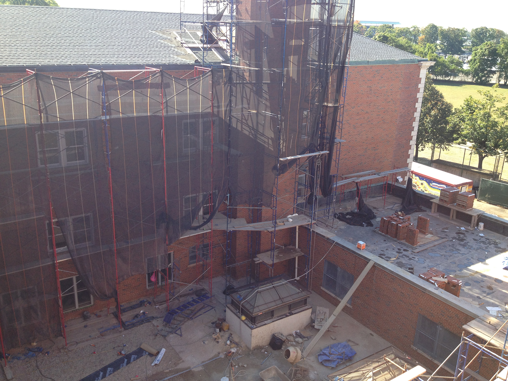 Floral ParkBellerose School District Masonry and Clock Tower