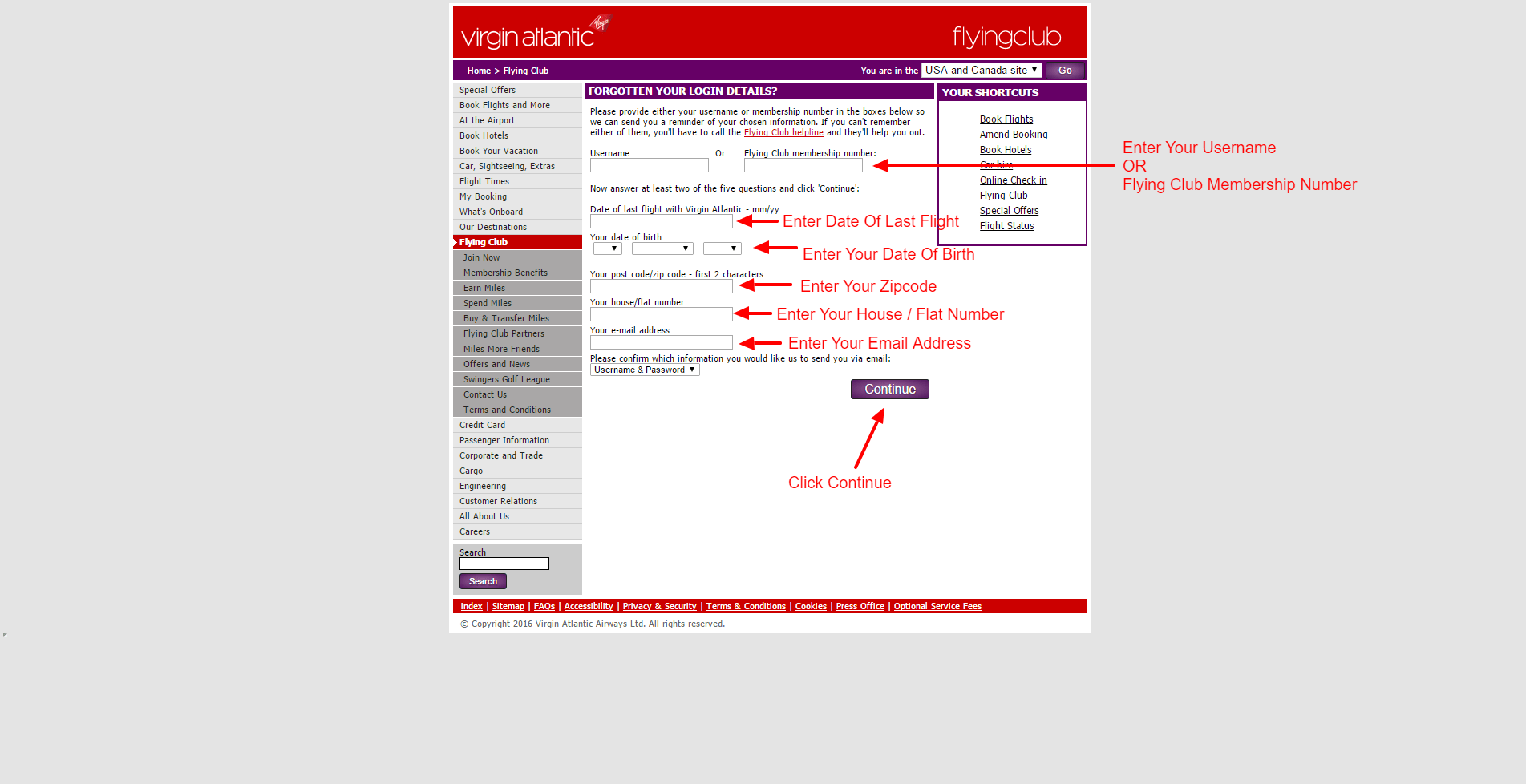 Virgin Atlantic Credit Card Online Login CC Bank