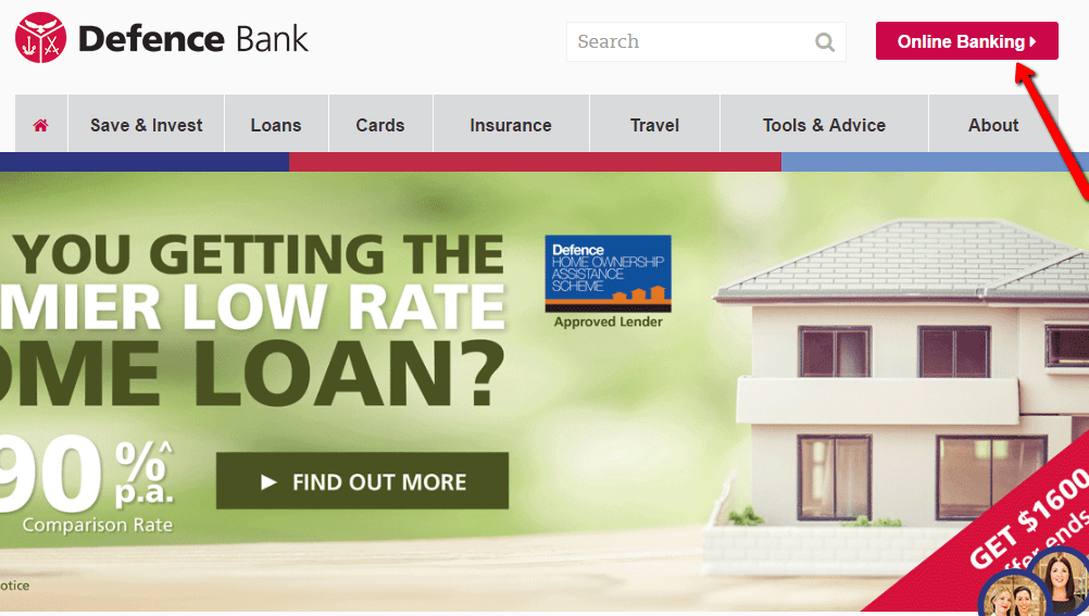 Defence Bank Online Banking Login CC Bank